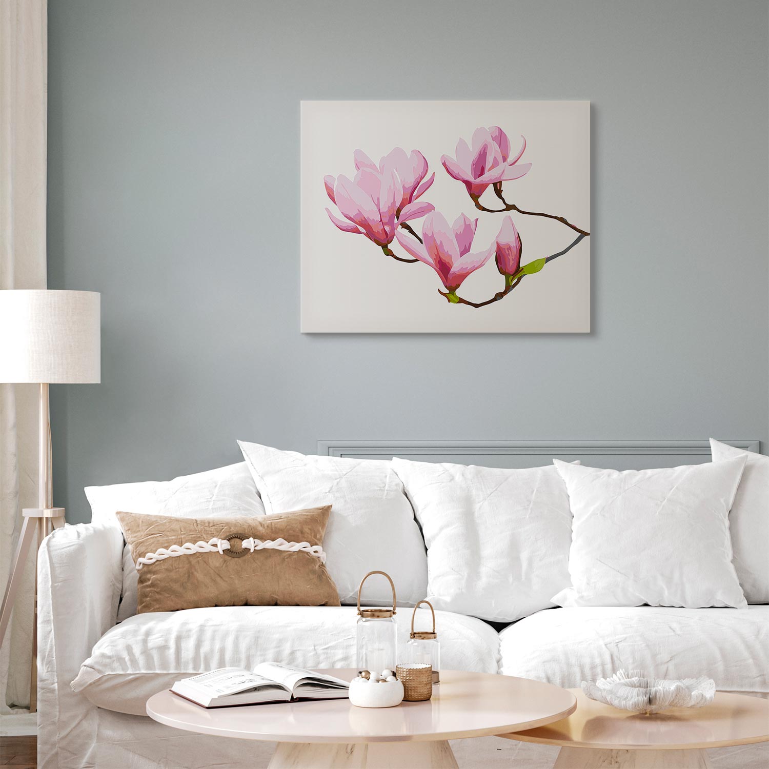 Floral Twig Nature Paint by Numbers Kit