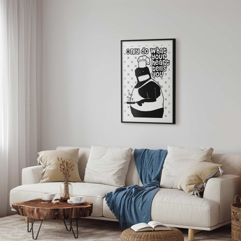 Motivational Quote Text Poster