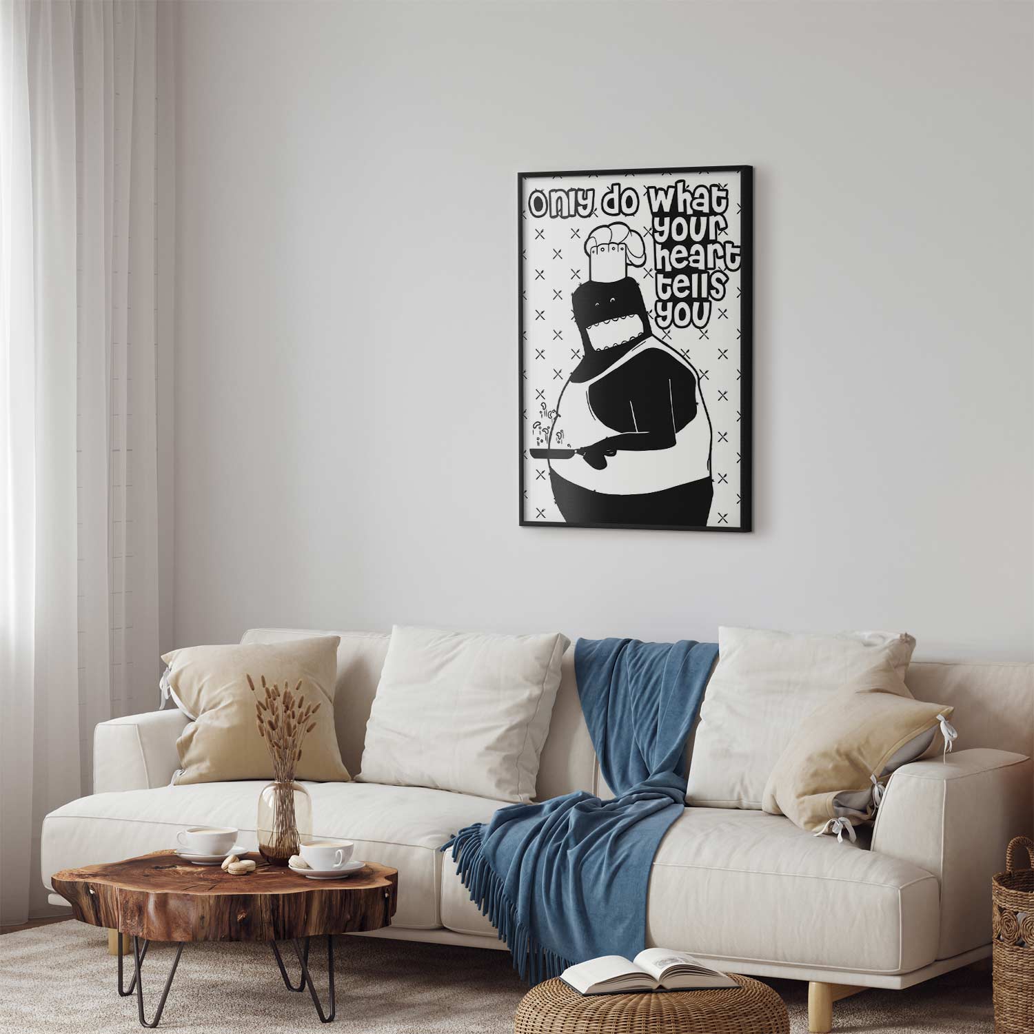 Motivational Quote Text Poster