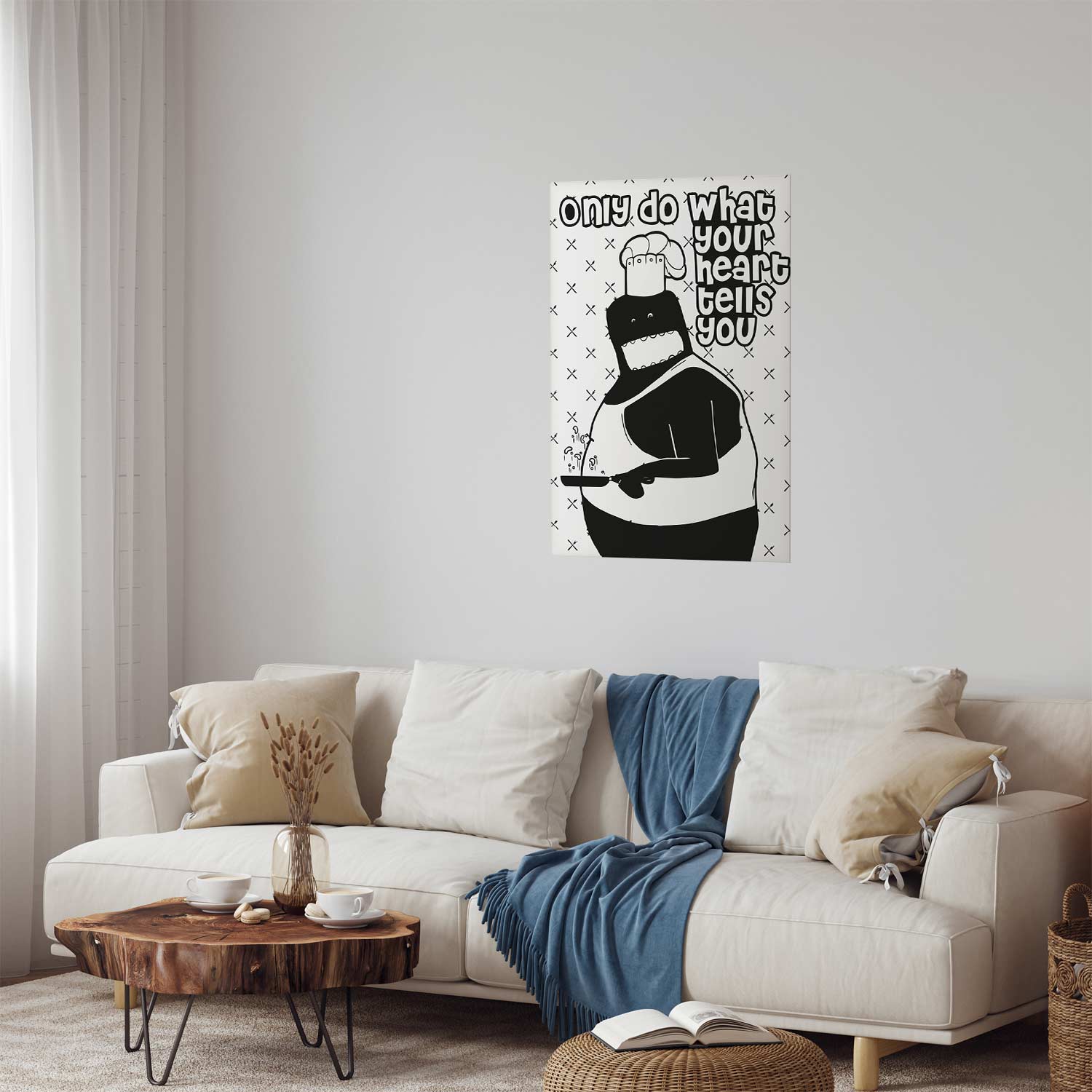 Motivational Quote Text Poster