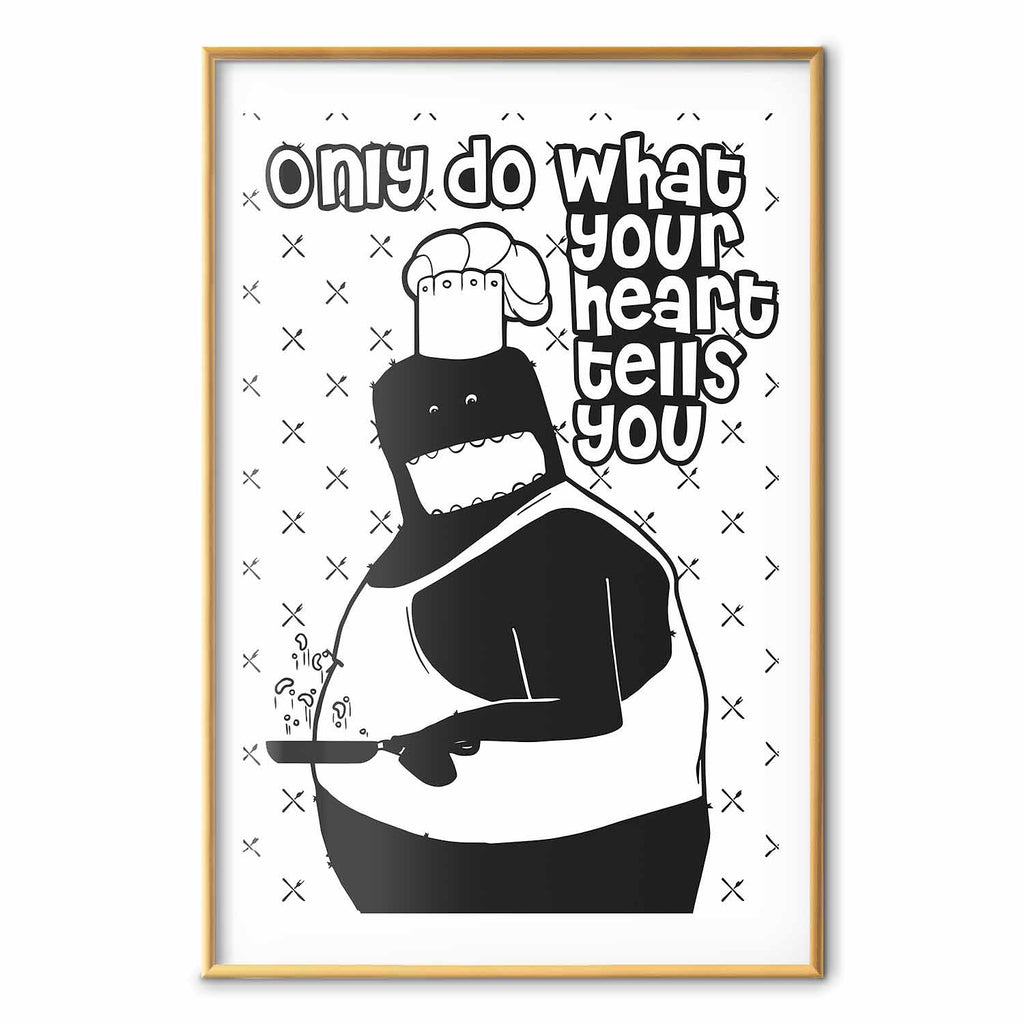 Motivational Quote Text Poster