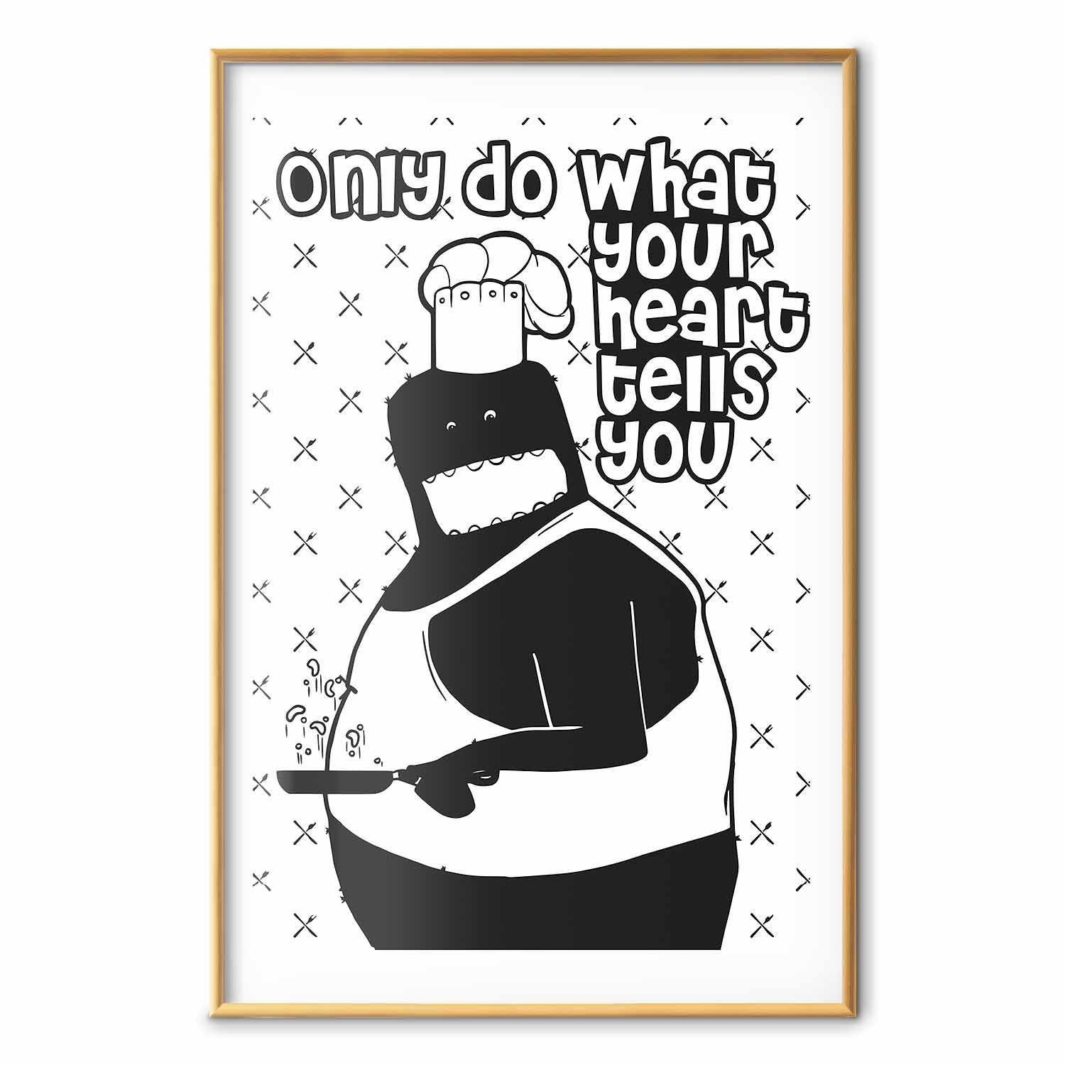 Motivational Quote Text Poster