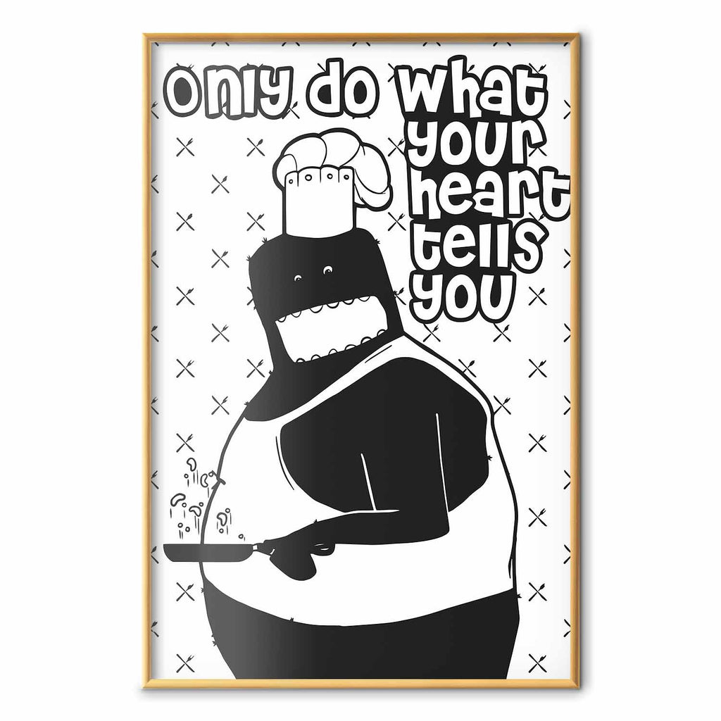 Motivational Quote Text Poster