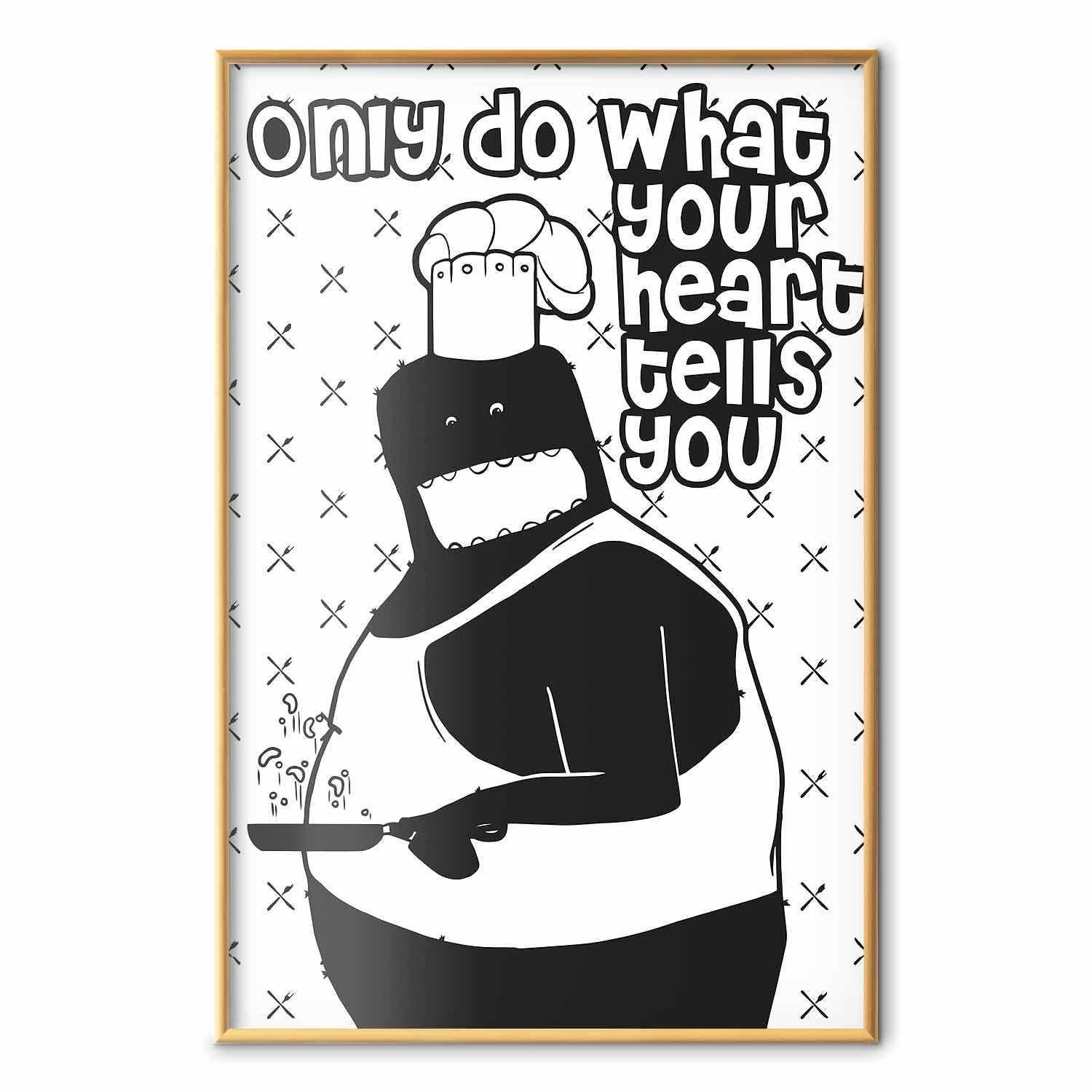 Motivational Quote Text Poster