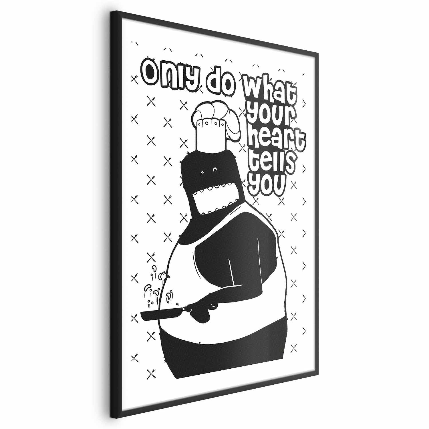 Motivational Quote Text Poster