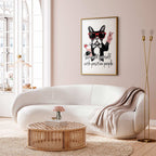 Positive People Quote Text Poster