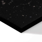 Lunar Cycle Typography Space Canvas Print