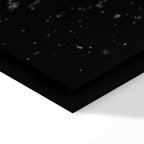 Lunar Cycle Typography Space Canvas Print