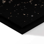 Abstract Geometric Black Canvas Print