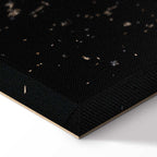 Abstract Geometric Black Canvas Print