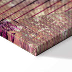 Autumn Geometric Abstract Multicolor Canvas Print