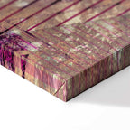 Autumn Geometric Abstract Multicolor Canvas Print