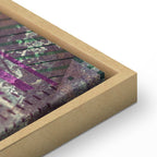 Autumn Geometric Abstract Multicolor Canvas Print