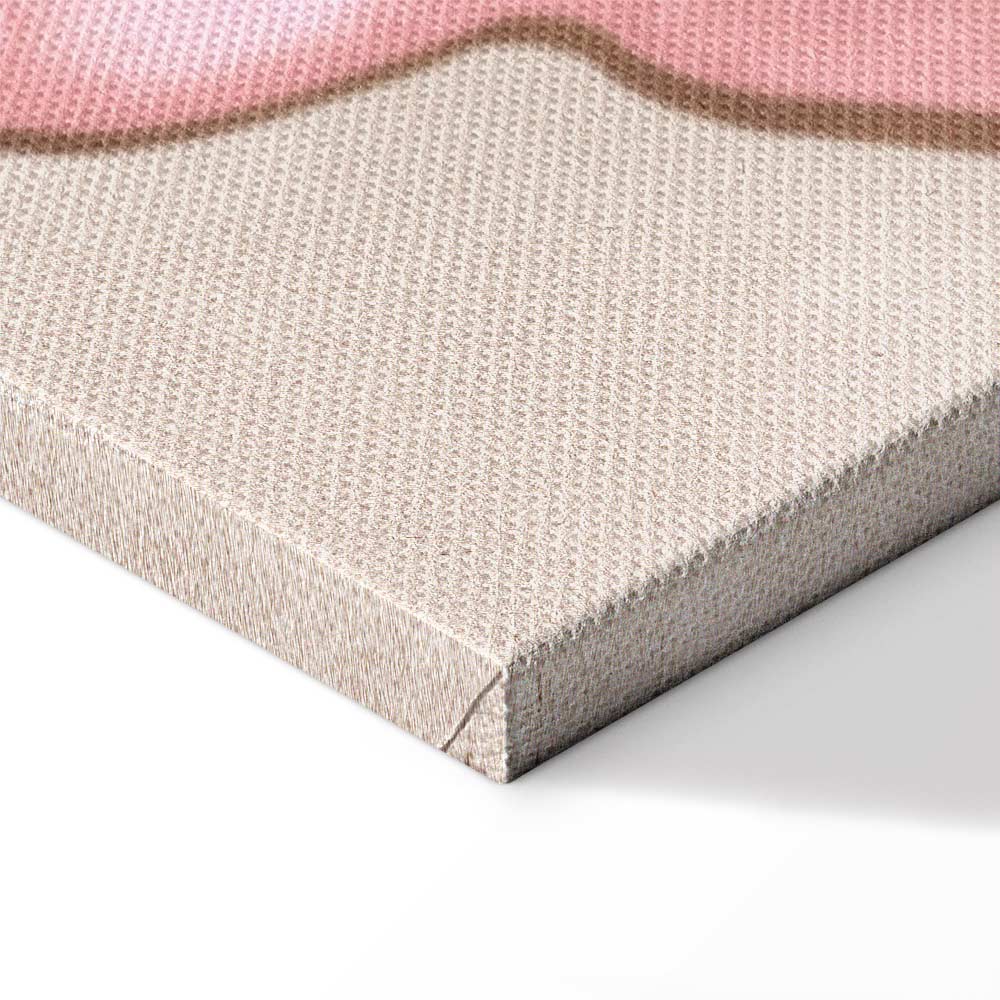 Pastel Abstract Texture Vertical Canvas Print