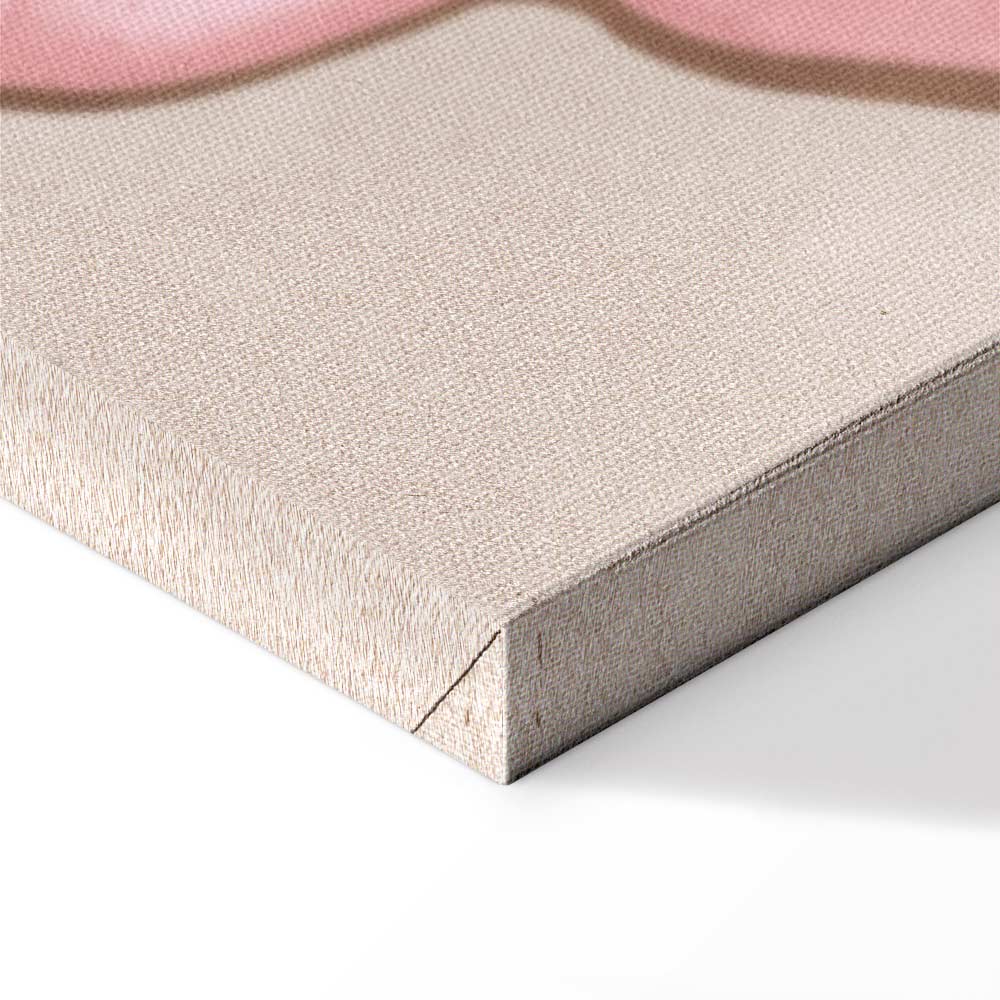 Pastel Abstract Texture Vertical Canvas Print