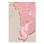 Pastel Abstract Texture Vertical Canvas Print