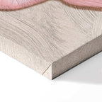 Pastel Abstract Texture Vertical Canvas Print