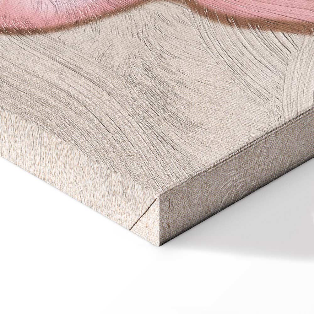 Pastel Abstract Texture Vertical Canvas Print