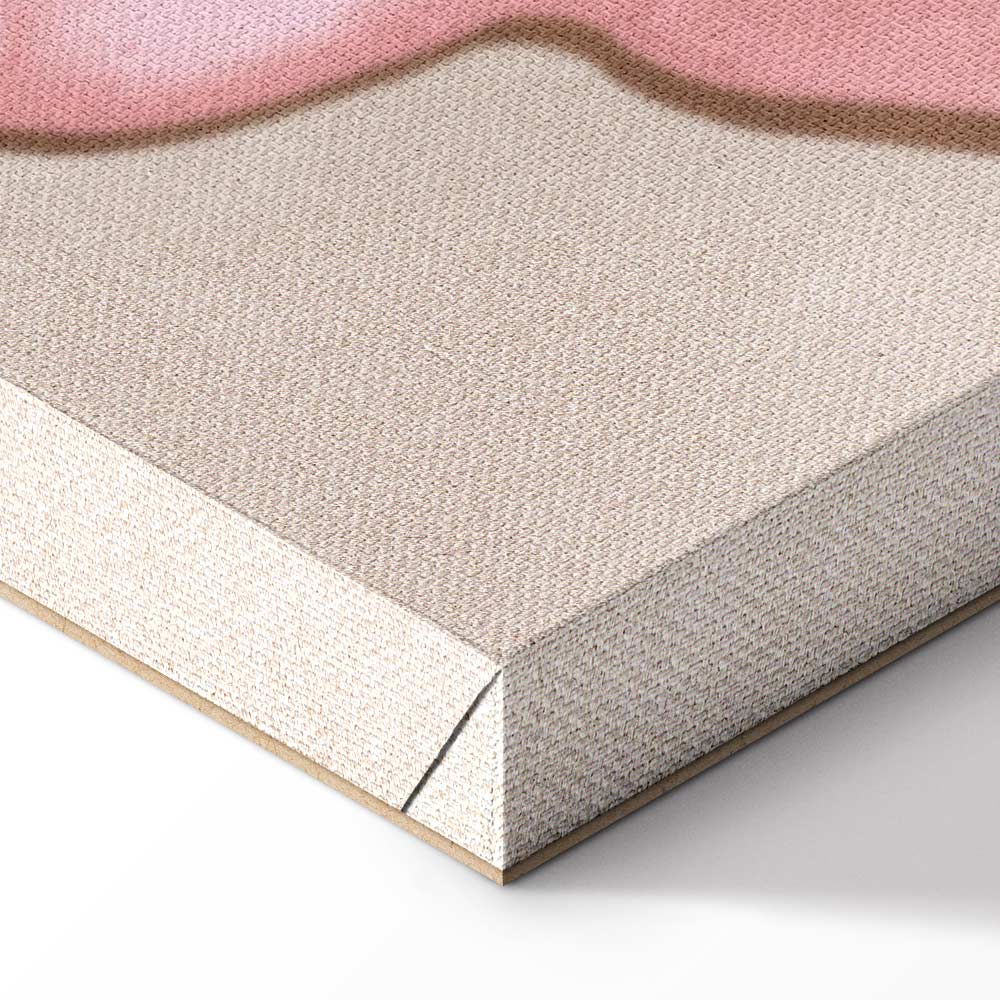 Pastel Abstract Texture Vertical Canvas Print