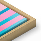 Colourful Piston Abstract Canvas Print