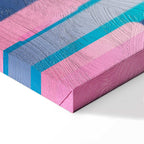 Colourful Piston Abstract Canvas Print