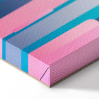 Colourful Piston Abstract Canvas Print