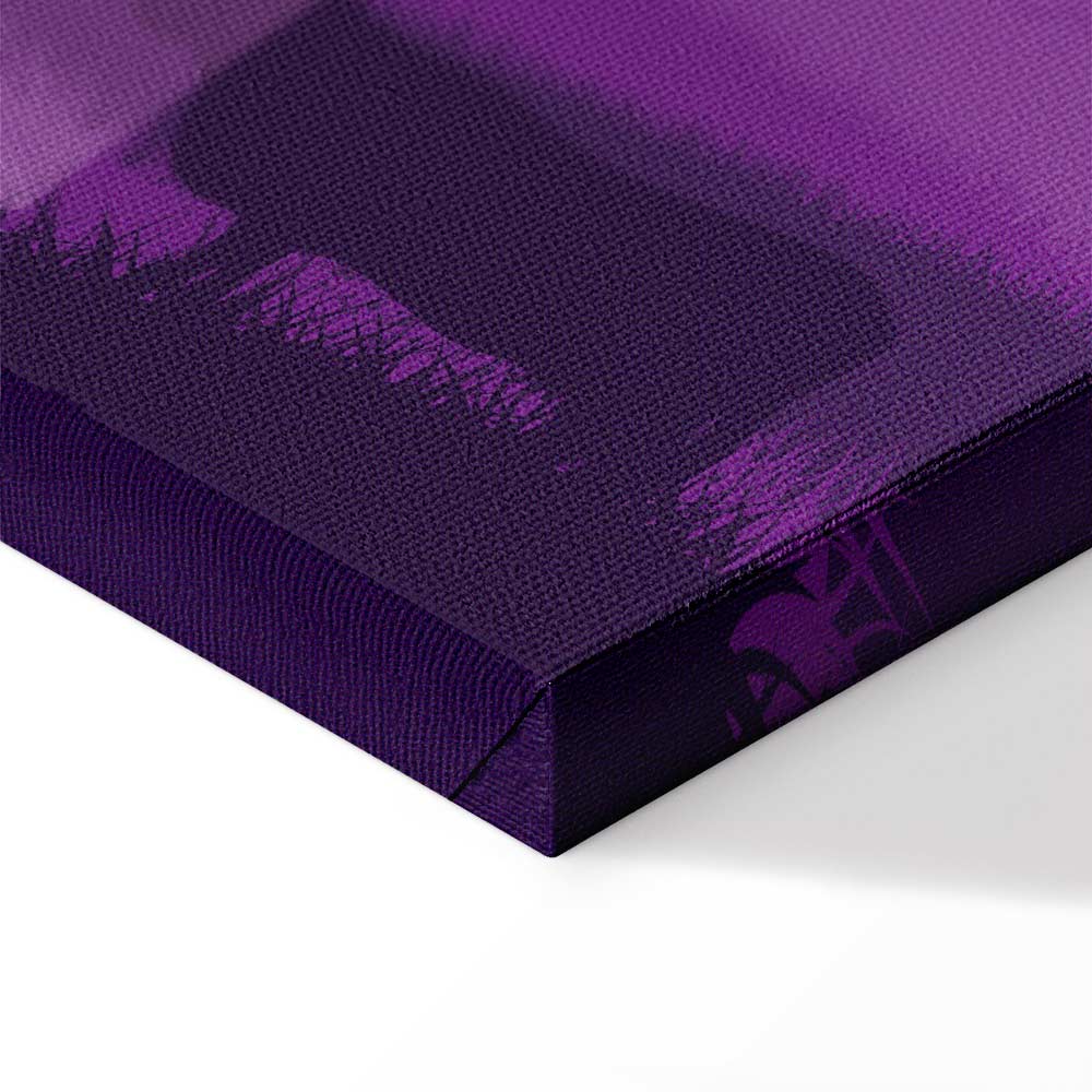Violet UFO Fantasy Canvas Print