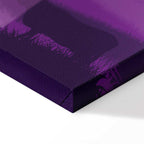 Violet UFO Fantasy Canvas Print