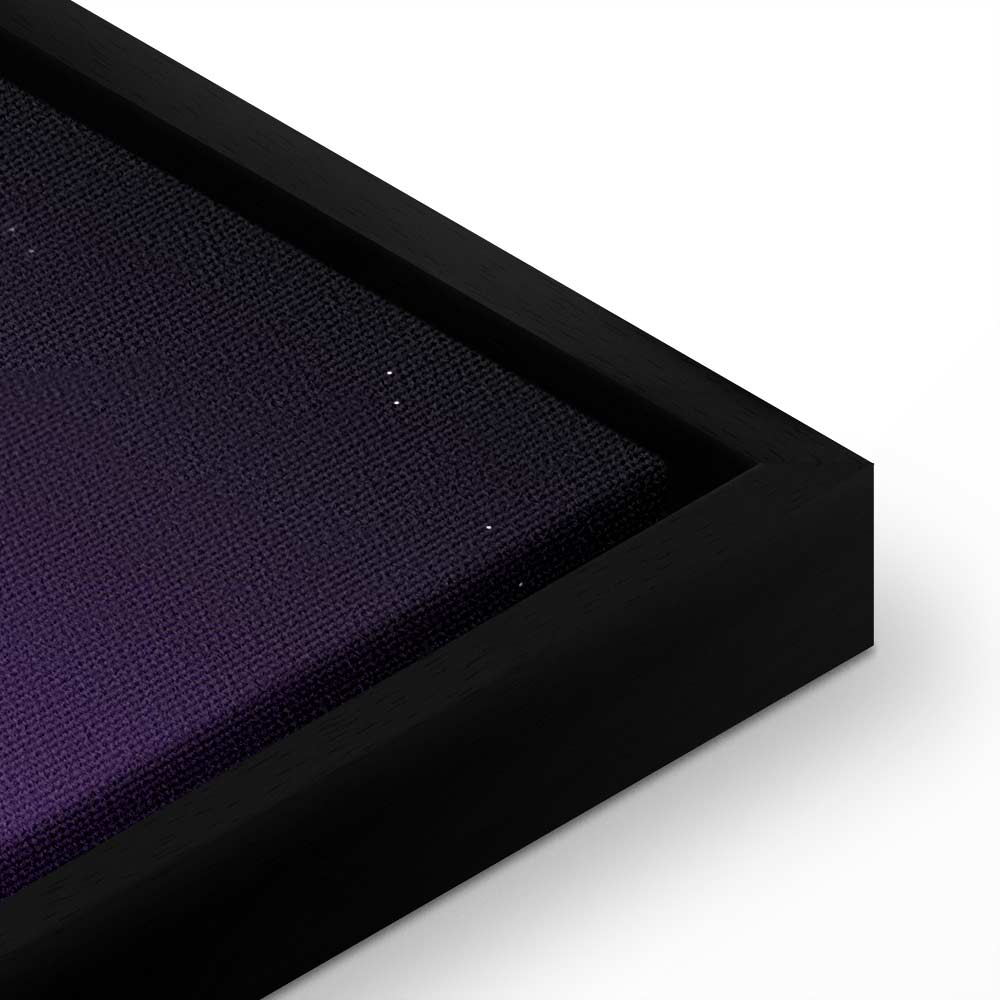 Violet UFO Fantasy Canvas Print