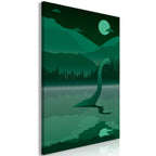 Canvas Print Loch Ness Vertical 1 Part