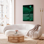 Loch Ness Monster Fantasy Forest Canvas Print