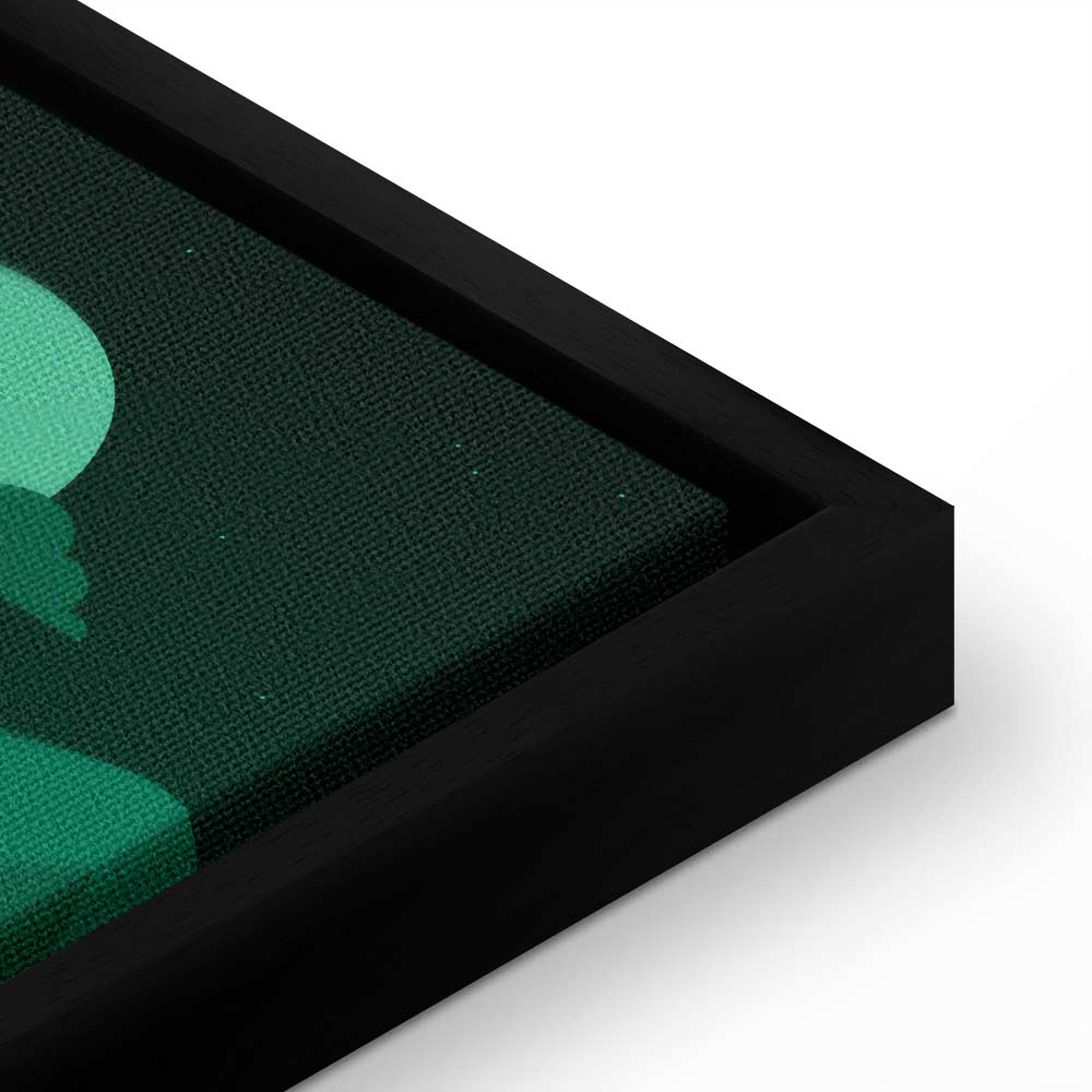 Loch Ness Monster Fantasy Forest Canvas Print