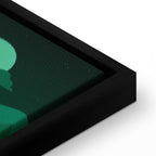 Loch Ness Monster Fantasy Forest Canvas Print