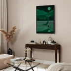 Loch Ness Monster Fantasy Forest Canvas Print