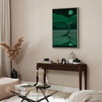 Loch Ness Monster Fantasy Forest Canvas Print