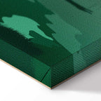 Loch Ness Monster Fantasy Forest Canvas Print