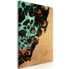 Canvas Print Abstract Composition of Micro Shapes