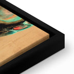 Abstract Micro Shapes Multicolor Canvas Print