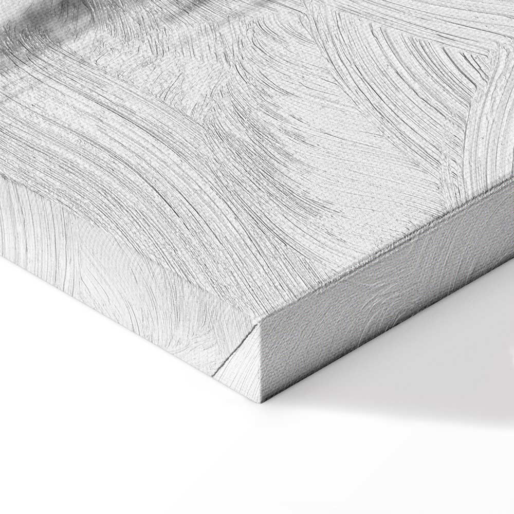 Accidental Meeting Abstract Vertical Canvas Print