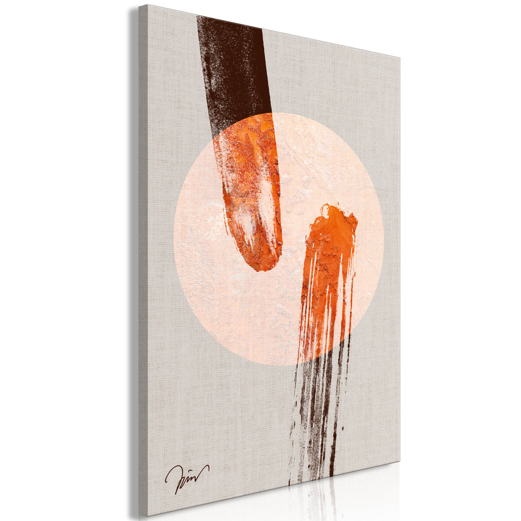 Canvas Print - Two Comets (1 Part) Vertical