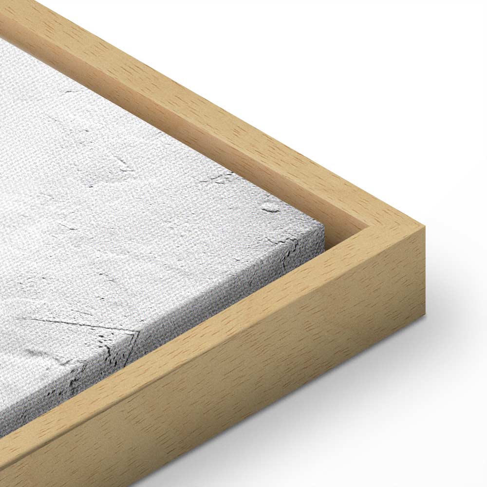 Grey Forest Texture Vertical Canvas Print