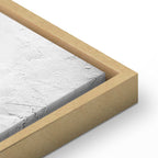 Grey Forest Texture Vertical Canvas Print