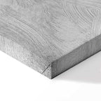 Grey Forest Texture Vertical Canvas Print