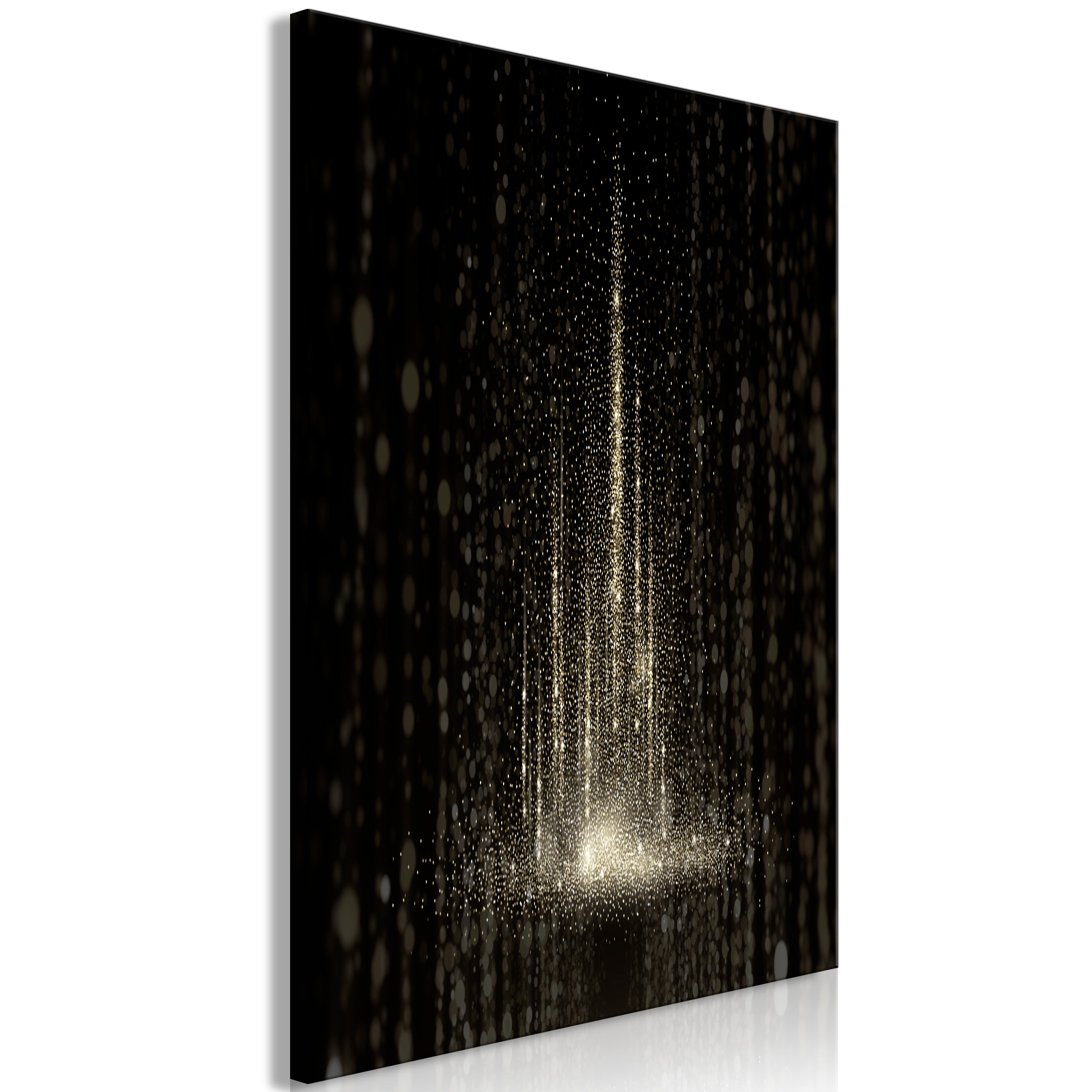 Canvas Print Snowstorm Vertical (1 Part)
