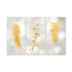 Delicate Leaf Nature Canvas Print (3 Parts)
