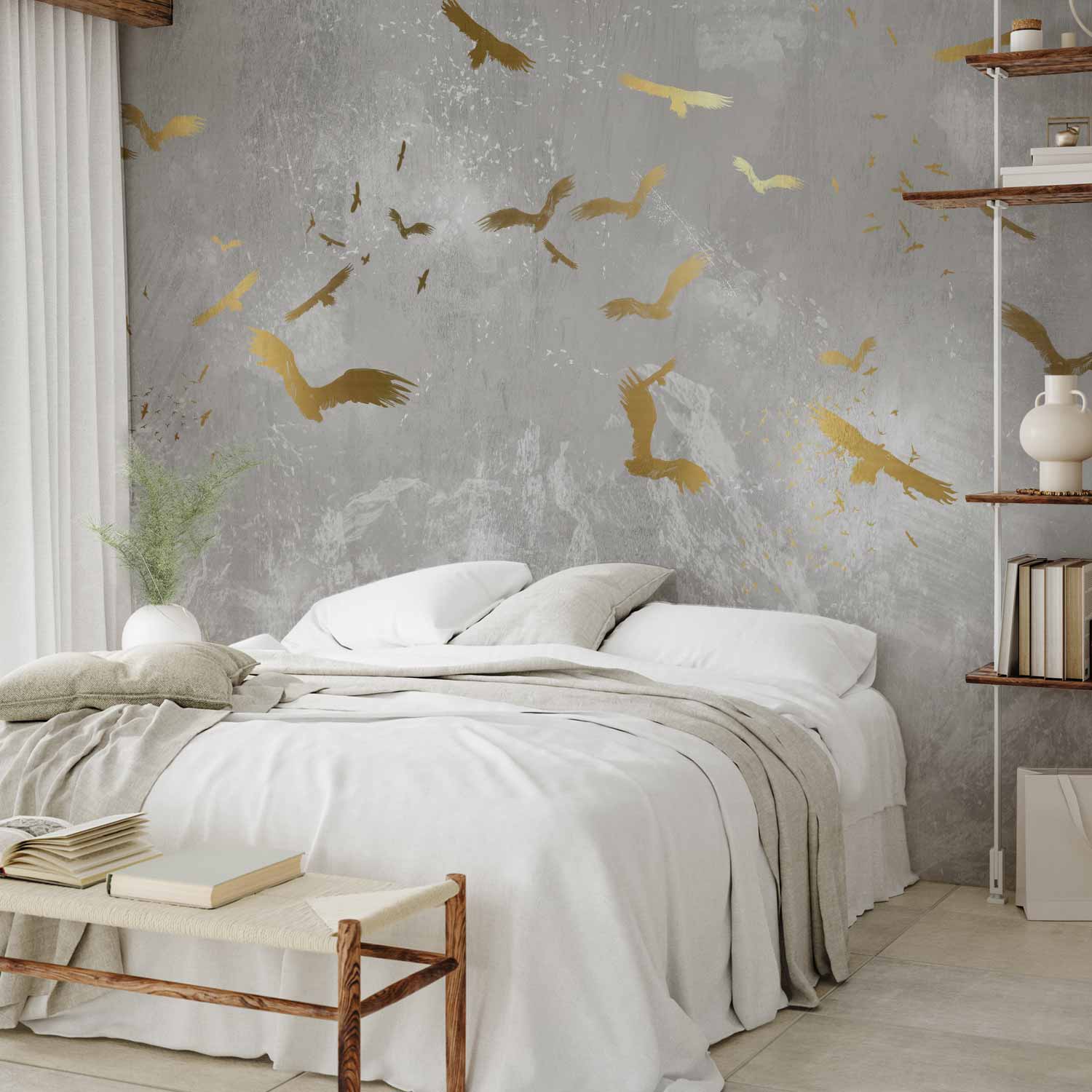 Birds in Nature Wall Mural