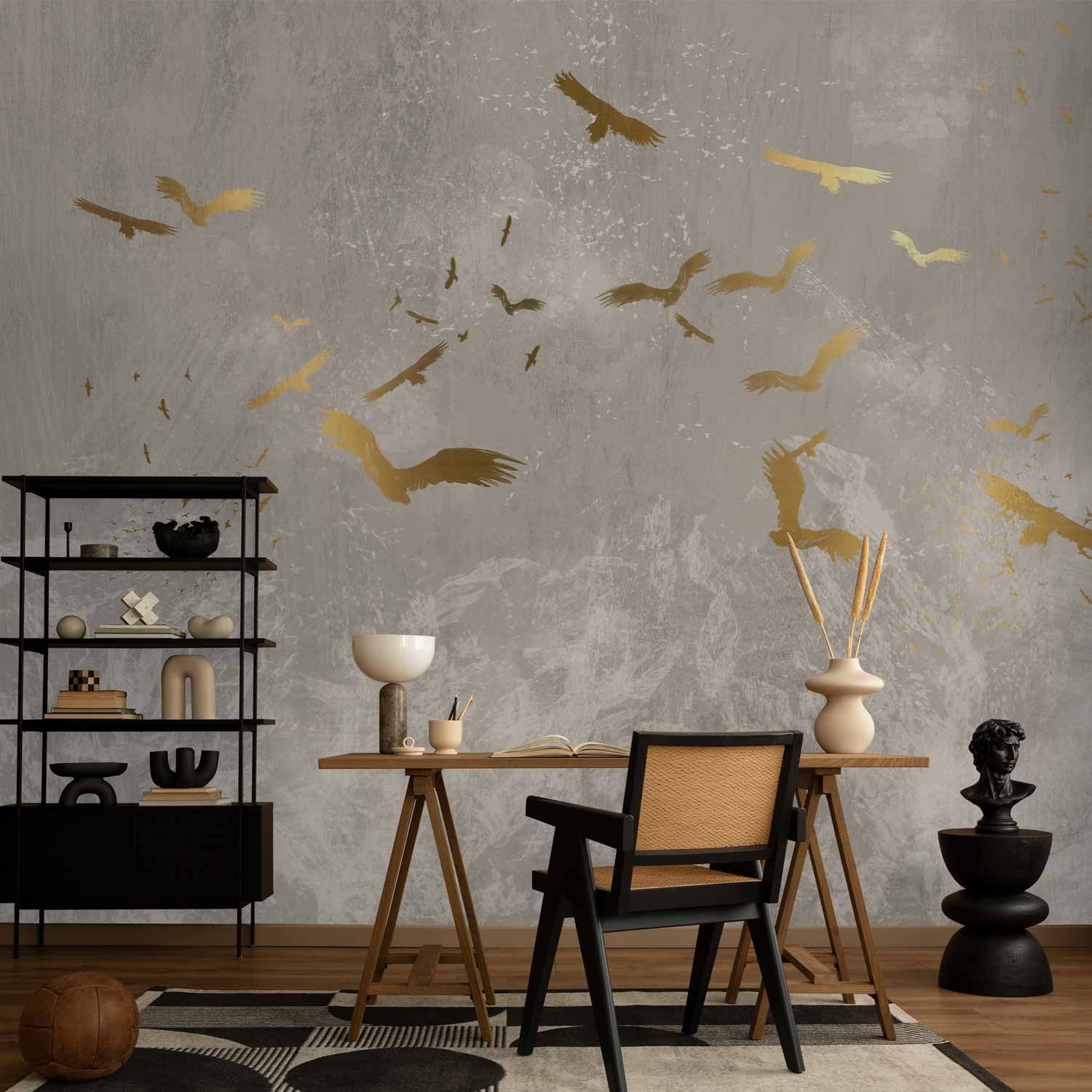 Birds in Nature Wall Mural