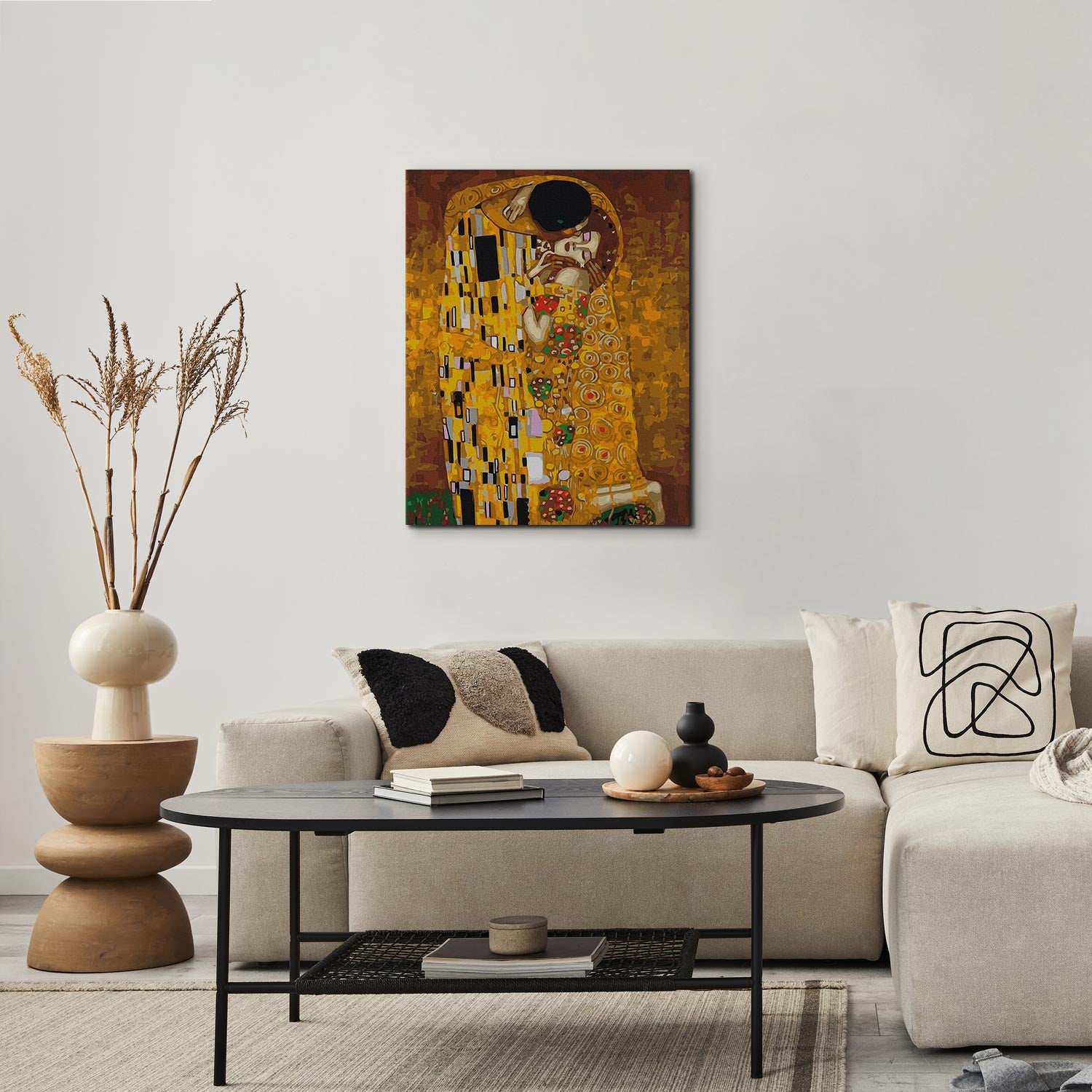 Klimt The Kiss Romantic Paint by Numbers