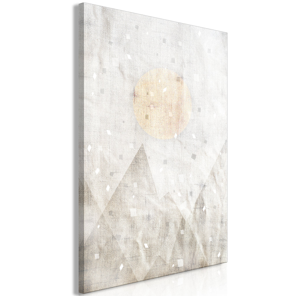 Canvas Print May Snow (1 Part) Vertical