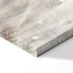 May Snow Abstract Winter Texture Canvas Print